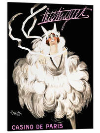 Quadro em plexi-alumínio Mistinguett, Casino de Paris