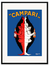 Gerahmter Kunstdruck Campari