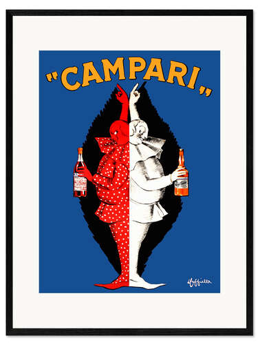 Kehystetty taidepainatus Campari