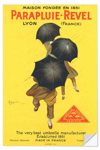 Wandsticker Parapluie-revel (Englisch)