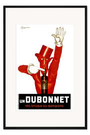 Gerahmter Kunstdruck Dubonnet (französisch)