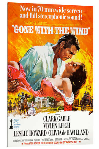 Galleriprint Gone with the wind (Tatt av vinden)