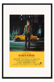 Gerahmter Kunstdruck Taxi Driver