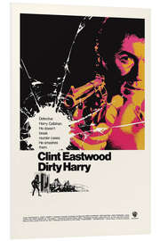 Quadro em PVC Dirty Harry II