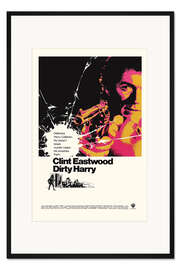 Gerahmter Kunstdruck Dirty Harry II