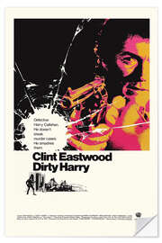 Vinilo para la pared Dirty Harry (Harry el sucio)