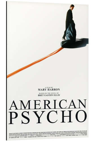 Tableau en aluminium American Psycho (anglais)