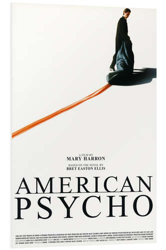 Tableau en PVC American Psycho (anglais)