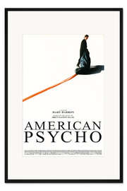 Gerahmter Kunstdruck American Psycho