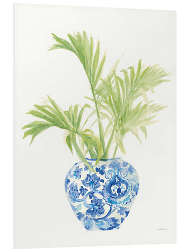 Foam board print Palm trees Chinoiserie I