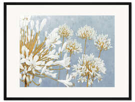 Gerahmter Kunstdruck Goldener Frühling