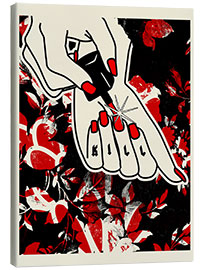 Canvas print  Killer nails - dolceQ