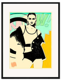 Gerahmter Kunstdruck Kaboom