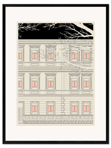 Framed art print Home Sweet Home