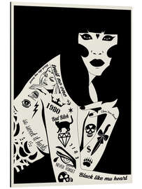 Magnettafel Never forget