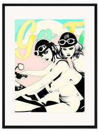 Gerahmter Kunstdruck Faster, Pussy Cat