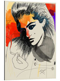 Magnettafel Buntes Leben