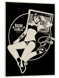 Tableau en PVC Rude Girls Records II