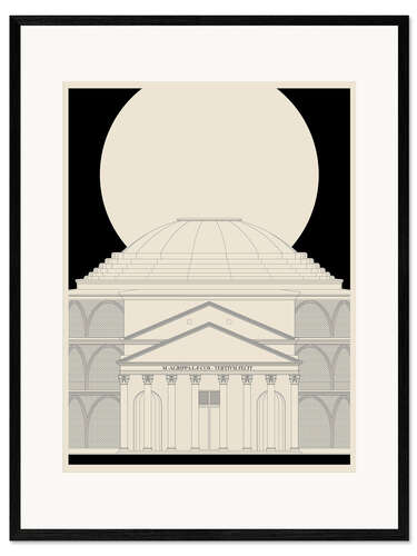 Framed art print Pantheon