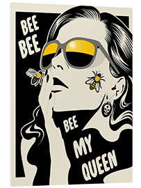 Tableau en PVC Bee my queen