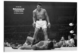 Magnettafel Boxlegende Mohammed Ali