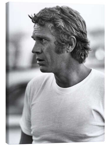 Canvas print Steve McQueen