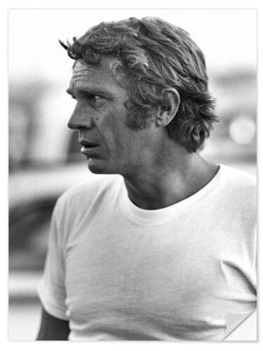 Naklejka na ścianę Steve McQueen