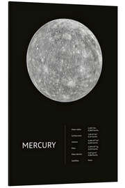 Magnettafel Merkur (englisch)