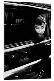 Galleriprint Audrey Hepburn in the Car