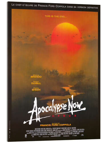 Acrylic print Apocalypse Now