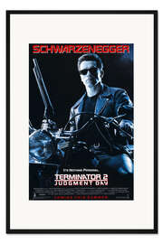 Gerahmter Kunstdruck Terminator 2 – Tag der Abrechnung (englisch)