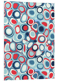 Foam board print Nautical Drops