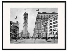Framed art print Historisches New York - Times Square, 1908