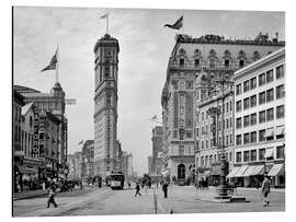 Magnettafel Historisches New York - Times Square, 1908
