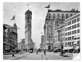 Wall sticker Historisches New York - Times Square, 1908