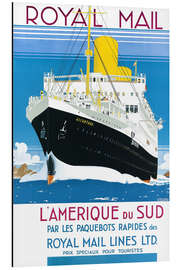 Magnettafel Royal Mail Line Ltd. (französisch)