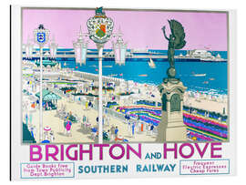 Aluminium print Brighton and Hove