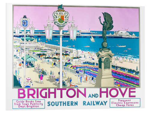 Tableau en PVC Brighton et Hove (anglais)