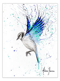 Poster Ruhiger Vogel