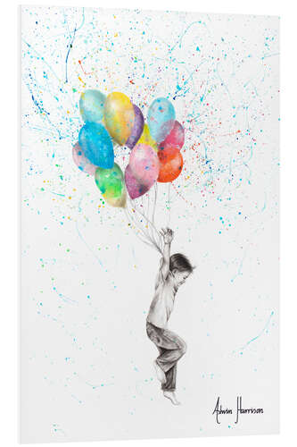 PVC print The Joy of Balloon Boy