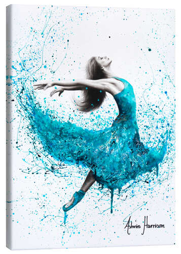 Canvas print Turquoise Rain Dancer