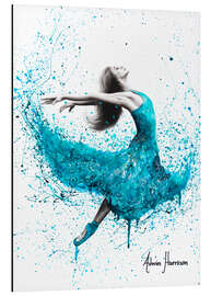 Magnettafel Türkisfarbene Regentänzerin