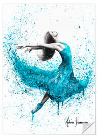 Sisustustarra Turquoise Rain Dancer