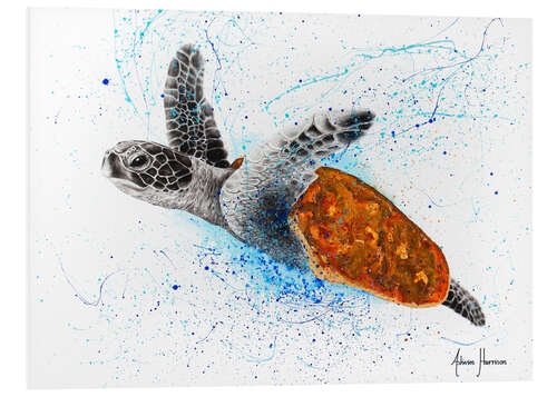 Tableau en PVC Tortue océanique