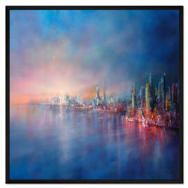 Gerahmter Kunstdruck Ankommen