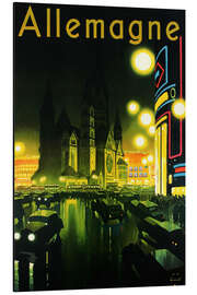 Magnettafel Deutschland (französisch)