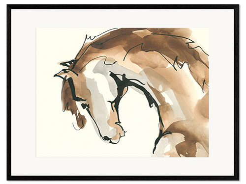 Framed art print Horsehead II
