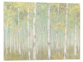 Foam board print Sylvan Birches