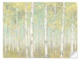 Wall sticker Sylvan Birches