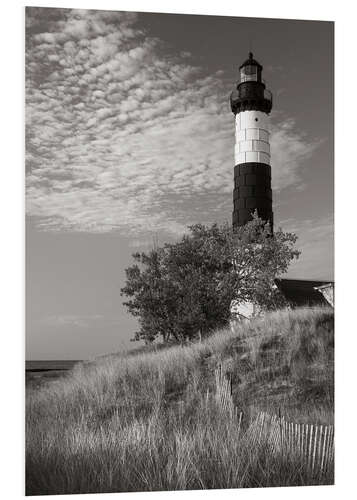 Tableau en PVC Phare de Big Sable Point II